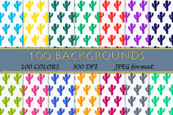 100 Cactus Digital Papers: A Creative Resource for Modern Designers and Creators