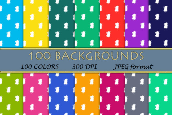 100 Polka Dots Pattern Digital Papers: A Comprehensive Overview