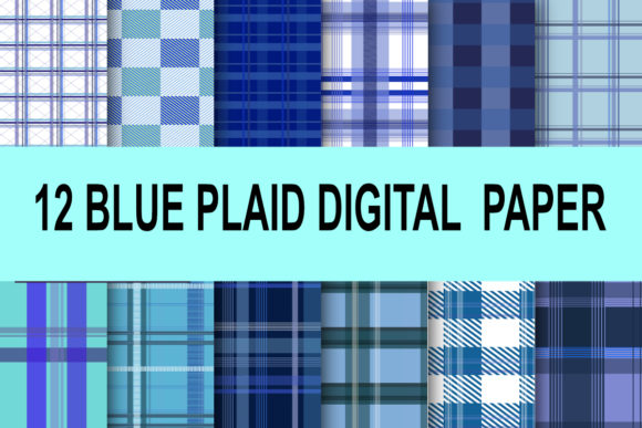 Blue Lumberjack Plaid Tartan Paper: A Strategic Design Asset for Creative and Professional Projects