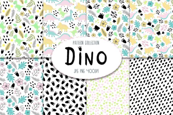 Dino Digital Pattern Collection