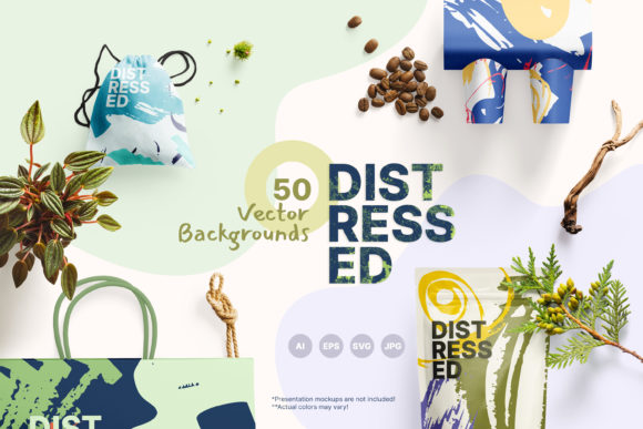 Distressed Vector Backgrounds: A Creative Resource for Designers and Artists