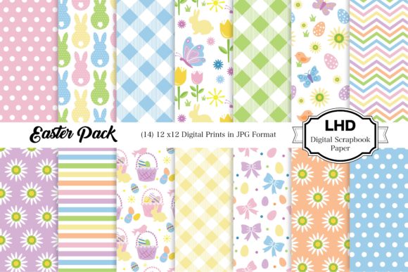 Easter Pack Digital Papers: A Versatile Resource for Creative Professionals