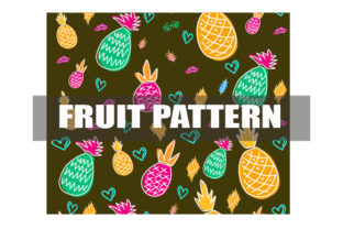 Exploring Leaf Pattern Design Code 34 and Flat Design Patterns of Fruits in EPS 10 Files