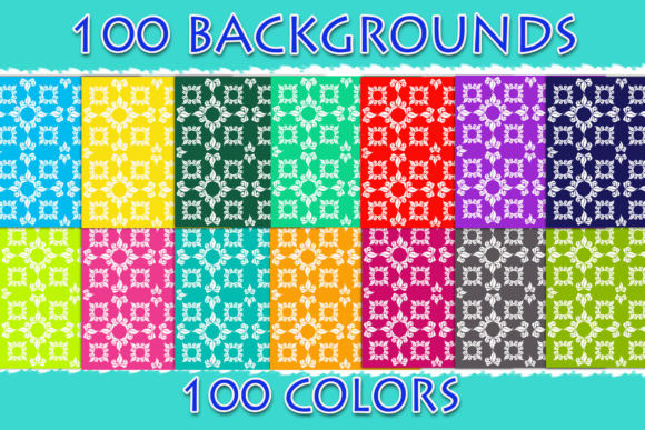 Exploring the World of 100 Pattern Digital Paper and Collection of Digital Papers in 100 Colors