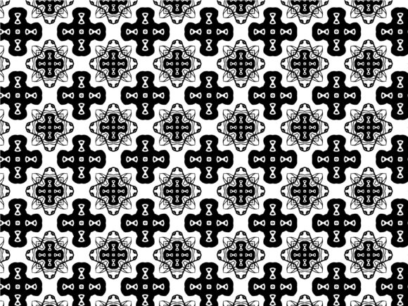 Fractal Pattern Plus Star Collection