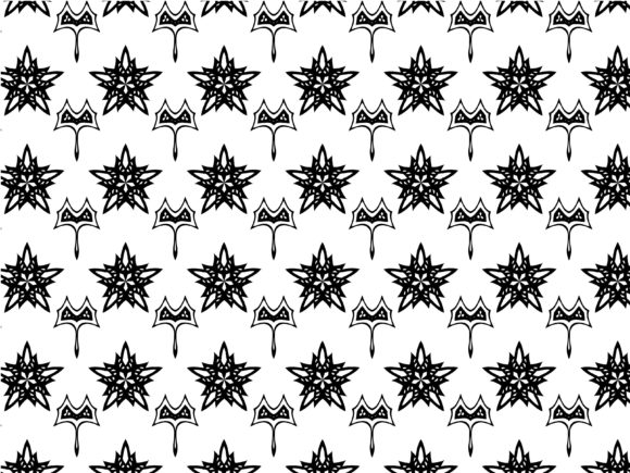 Fractal Pattern Sharp Background