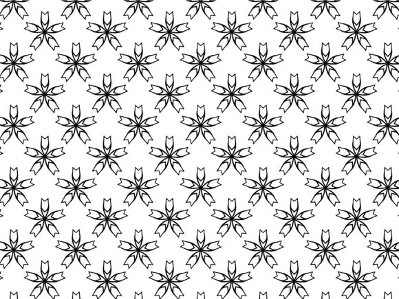 Fractal Pattern Star Arrow