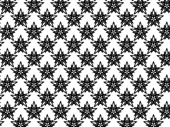 Fractal Pattern Star Sharp
