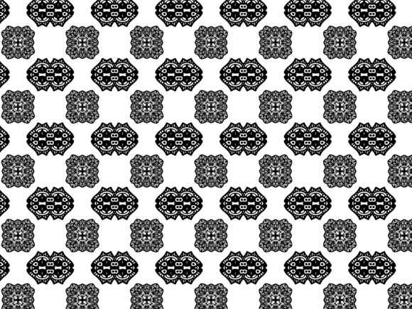 Fractal Pattern Tribal Twin Background