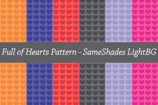 Full of Hearts - SameShades Light BG: A Versatile Design Resource for Creative Projects