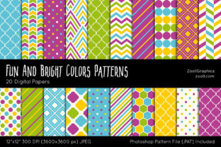 Fun and Bright Digital Papers: A Playful Guide to Creative Design