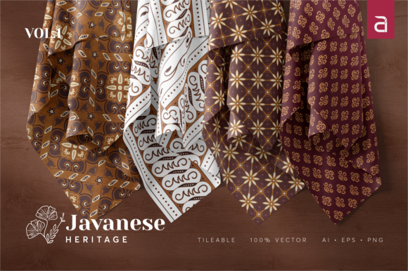 Javanese Heritage Seamless Batik Vol 1