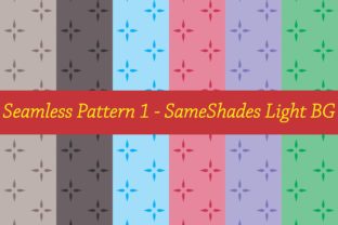 Seamless Pattern 1 - SameShades LightBG: A Versatile Design Asset for Creative Projects