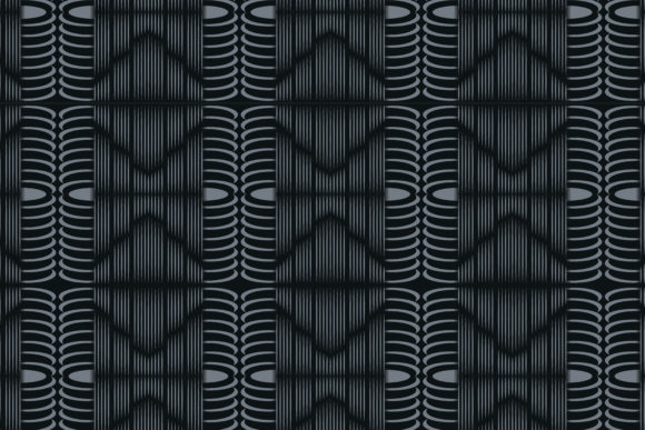 Silver Oval Square Pattern Line: A Modern Design Element