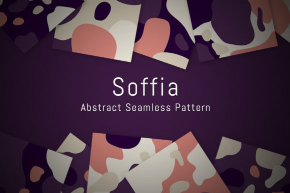 Soffia - Seamless Pattern: A Fresh and Smoothie Abstract Color Collection for Creative Projects
