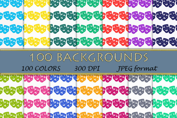 Unlocking Creativity with 100 Face Mask Pattern Digital Papers: A Modern Design Essential