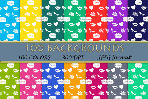 Unlocking Creativity with 100 Love Pattern Digital Papers: A Must-Have for Modern Designers